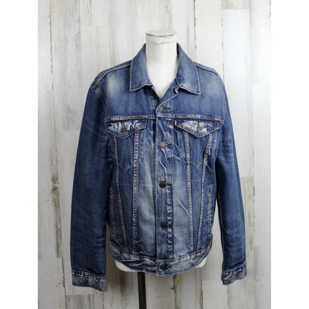 Levi Strauss & Co Denim Trucker Jacket 72334 SZ M